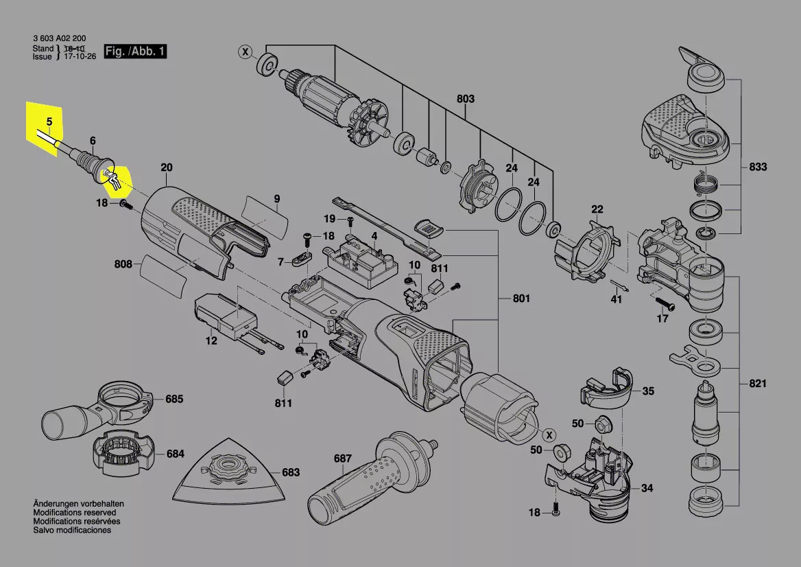 Cable d\'alimentation réf. 2 604 460 258 Bosch
